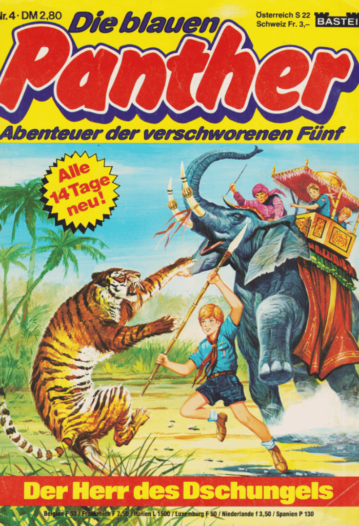 Die blauen Panther (Deutsch) - Beispielfoto